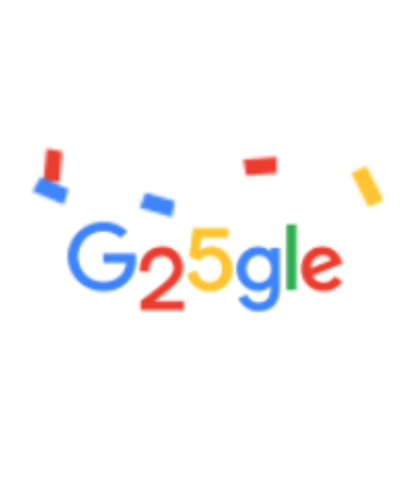 google 25 birthday doodle